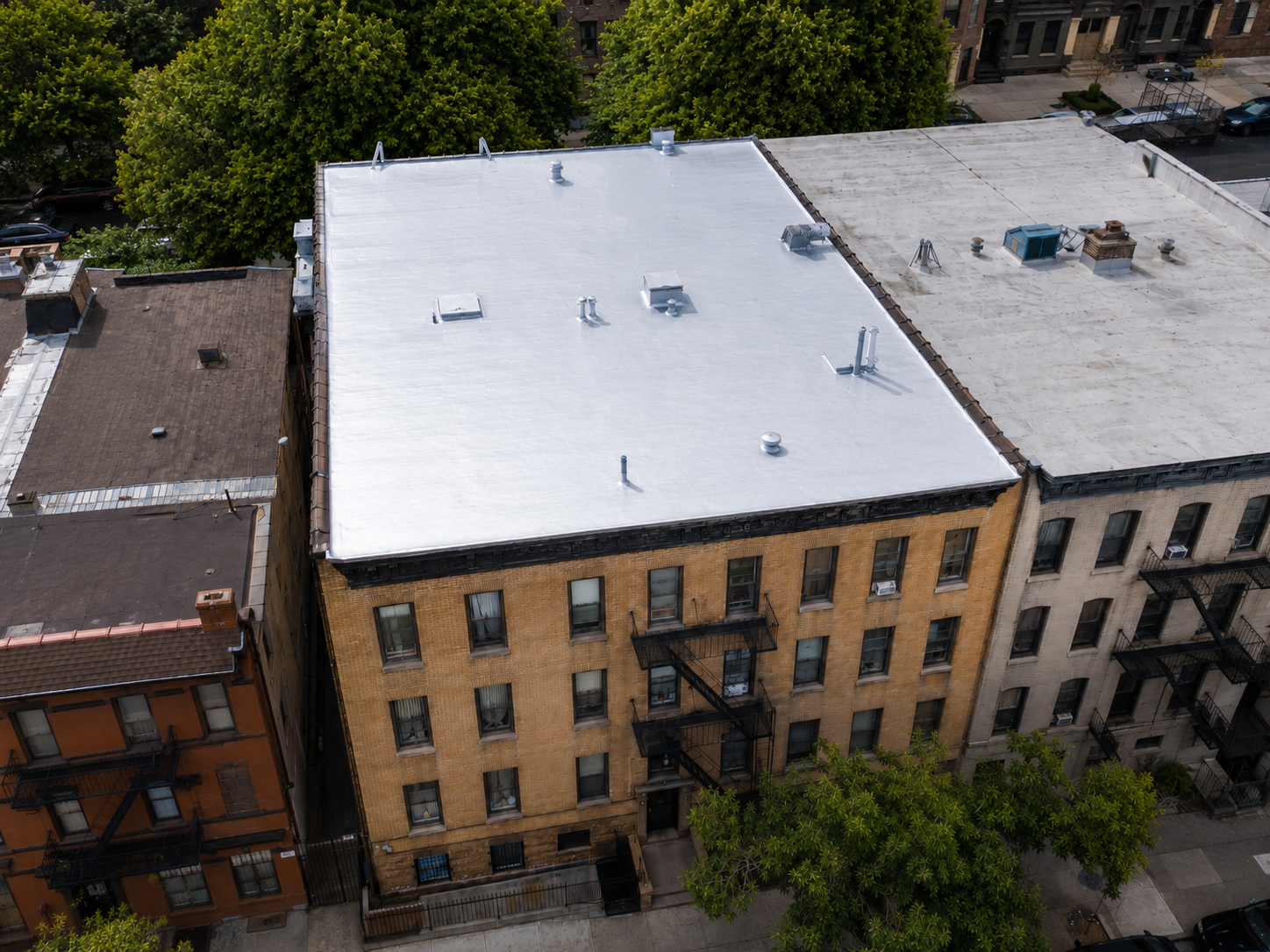 after roof repair in Brooklyn — IronSky Roofing